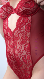 Burgundy Scarlett Bodysuit